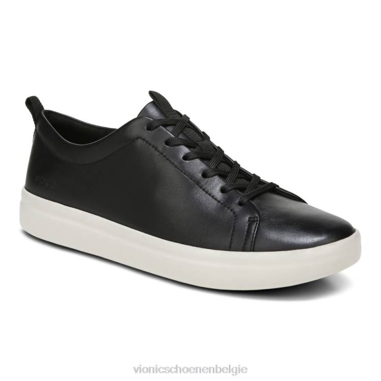 Vionic Paisley-trainer ZND8218 zwart leer Vionic schoenen