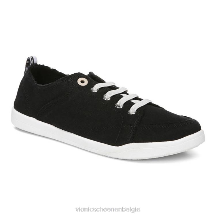 Vionic Pismo casual trainer ZND8532 zwart canvas Vionic shoes outlet