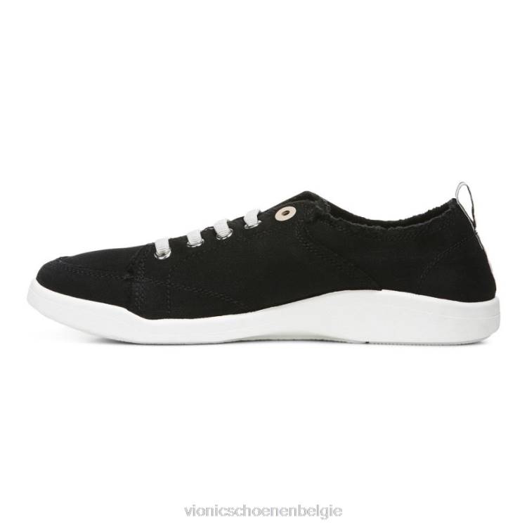 Vionic Pismo casual trainer ZND8532 zwart canvas Vionic shoes outlet