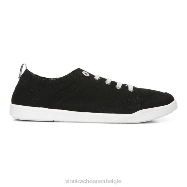 Vionic Pismo casual trainer ZND8532 zwart canvas Vionic shoes outlet