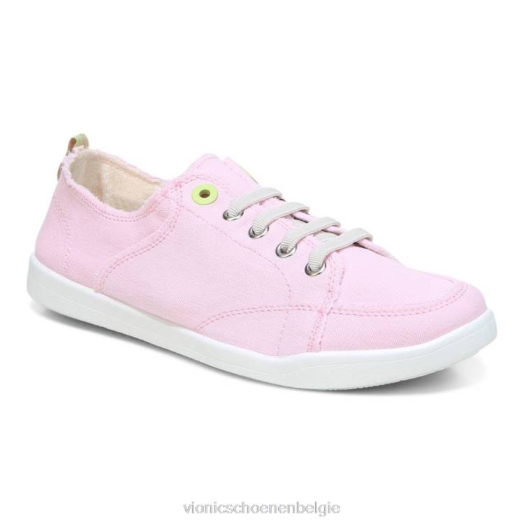 Vionic Pismo casual trainer ZND8535 kersenbloesem canvas Vionic belgie
