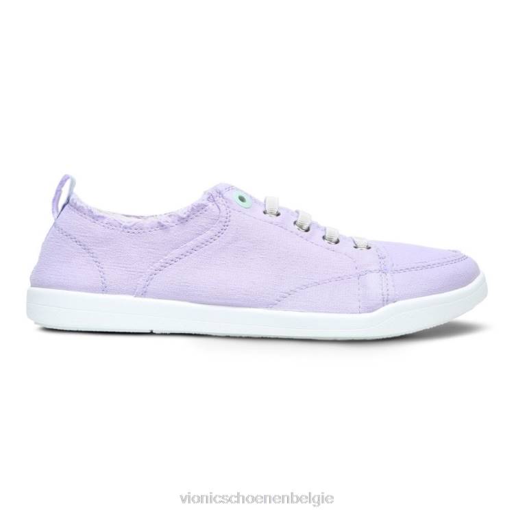 Vionic Pismo casual trainer ZND8544 pastel lila canvas Vionic chaussures belgique