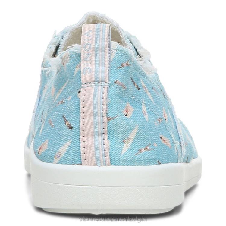 Vionic Pismo casual trainer ZND8546 porselein blauw Vionic shoes outlet