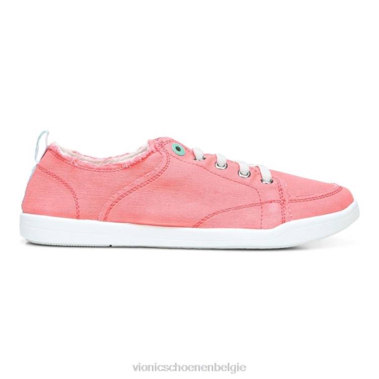 Vionic Pismo casual trainer ZND8548 zee koraal canvas Vionic verkooppunten