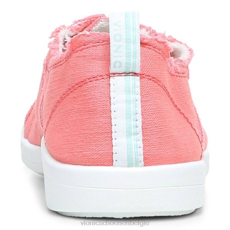 Vionic Pismo casual trainer ZND8548 zee koraal canvas Vionic verkooppunten