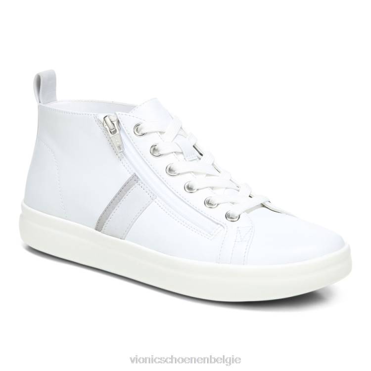 Vionic Stevie hoge top trainer ZND8654 wit Vionic shoes outlet