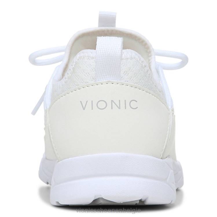 Vionic Zelyya sneaker met veters ZND8645 wit Vionic chaussures belgique