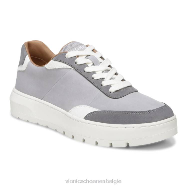 Vionic elsa trainer ZND898 lichtgrijs Vionic chaussures belgique