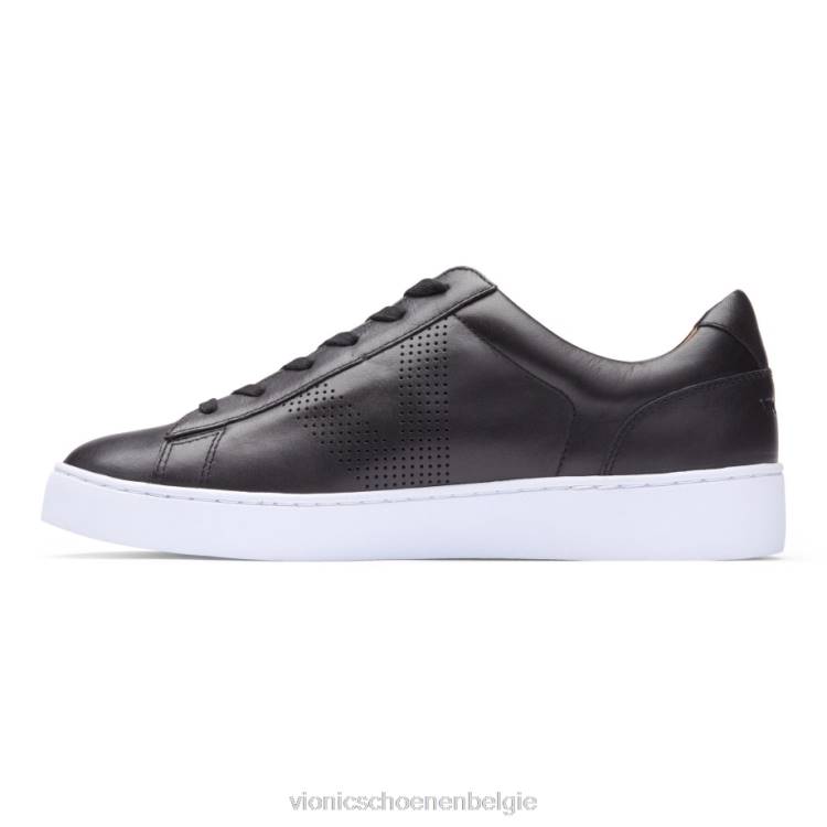 Vionic honing casual trainer ZND8137 zwart leer Vionic shoes outlet