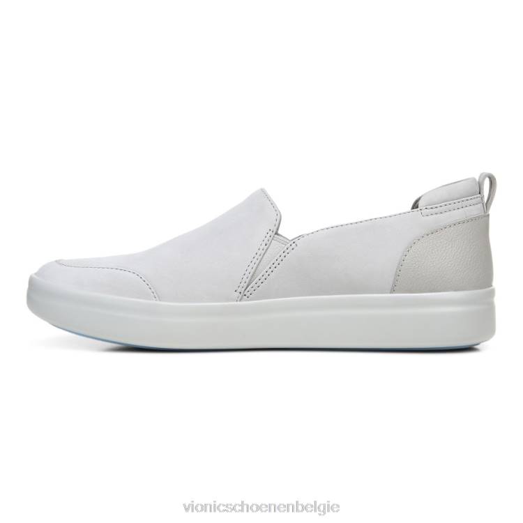 Vionic penelope casual instapper ZND8222 lichtgrijs nubuck Vionic chaussures belgique