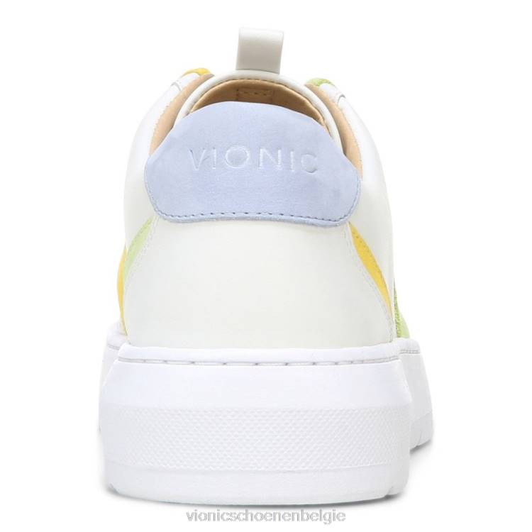 Vionic simasa-trainer ZND8593 witte bleke limoen Vionic shoes outlet