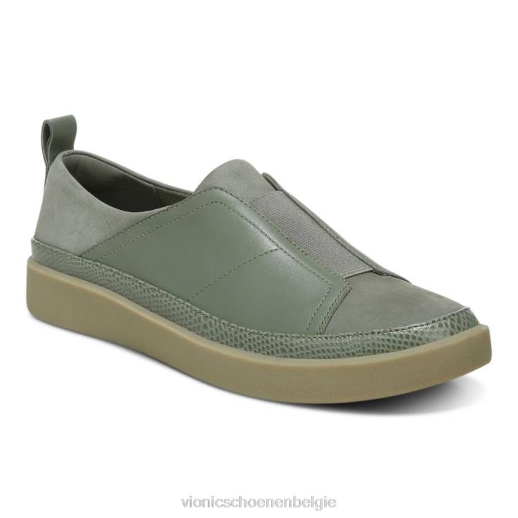 Vionic zinah slip op ZND8646 legergroen Vionic sandals
