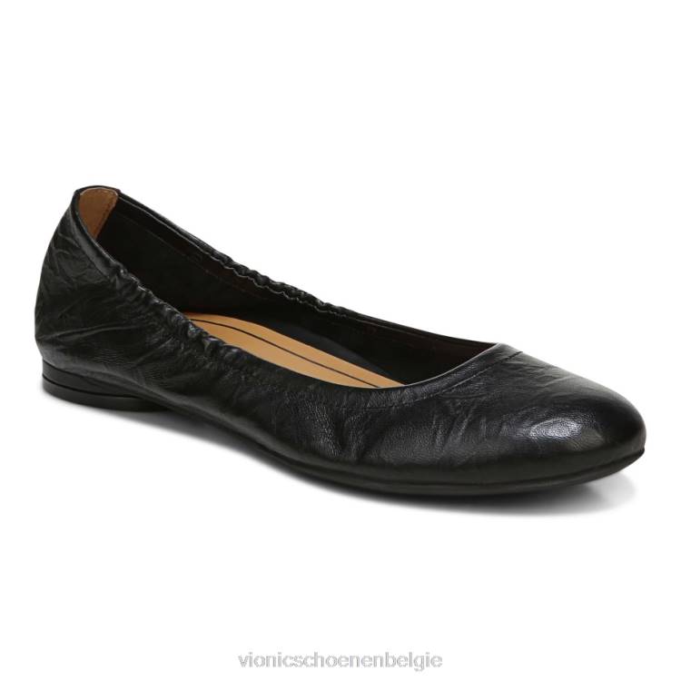 Vionic Alexa plat ZND81241 zwart Vionic sandals