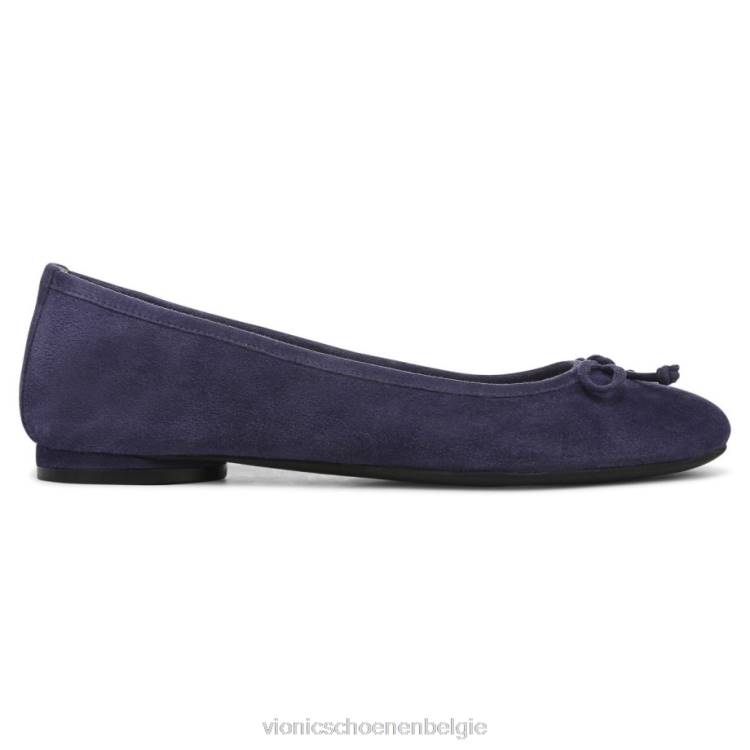 Vionic Callisto plat ZND81236 blauw lint Vionic schoenen