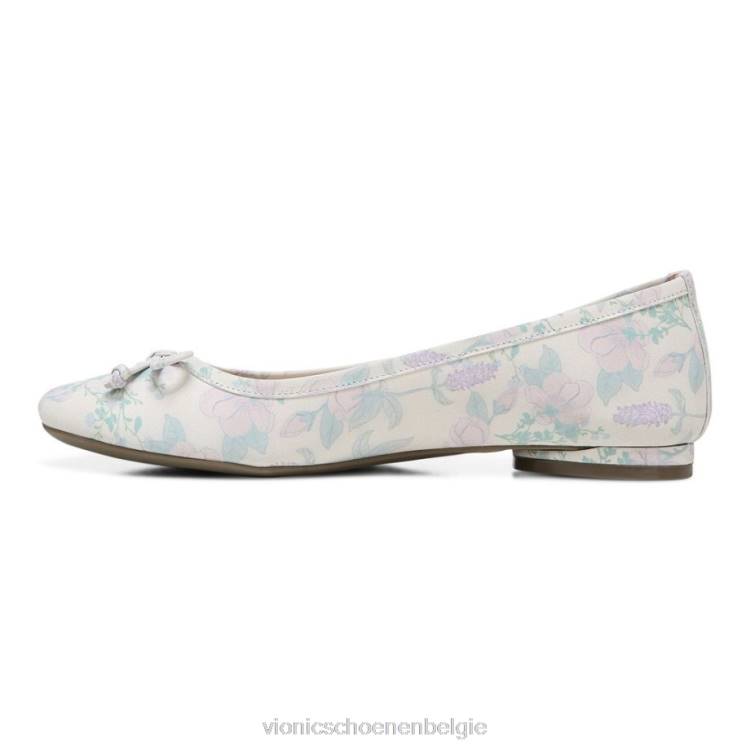 Vionic Callisto plat ZND861 crème botanisch Vionic sandals