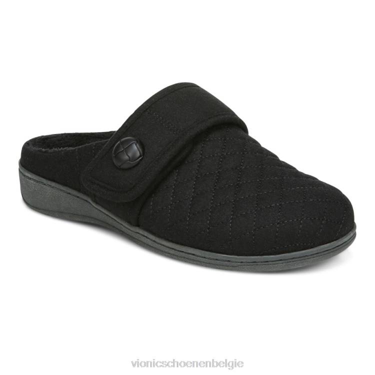 Vionic Carlijn pantoffel ZND8749 zwart Vionic schoenen