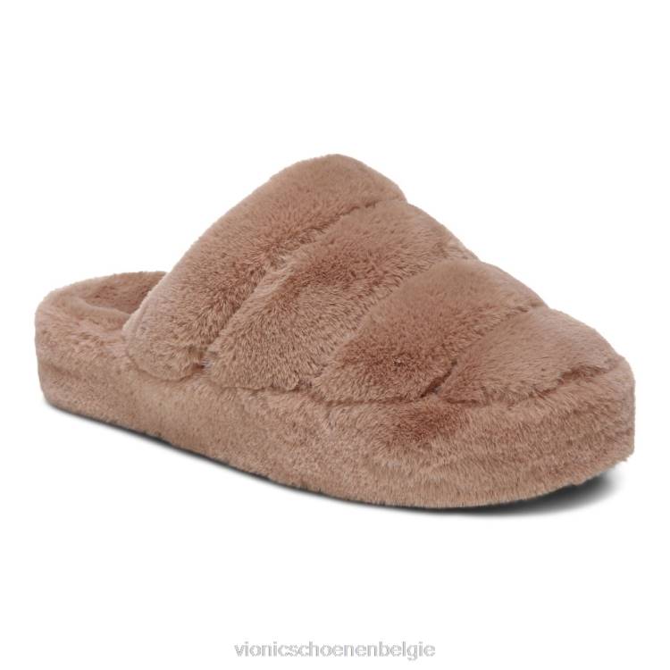 Vionic Cosmina pantoffel ZND8764 geroosterde noot Vionic verkooppunten