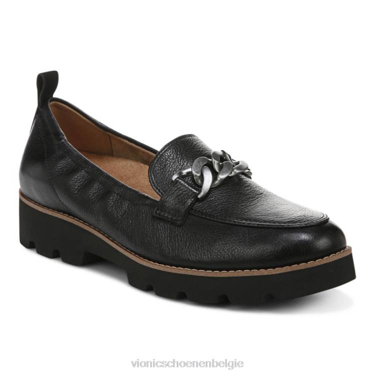 Vionic Cynthia-loafer ZND81202 zwart leer Vionic verkooppunten