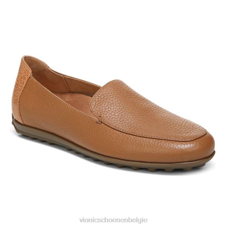 Vionic Elora-loafer ZND81187 toffee leer Vionic schoenen