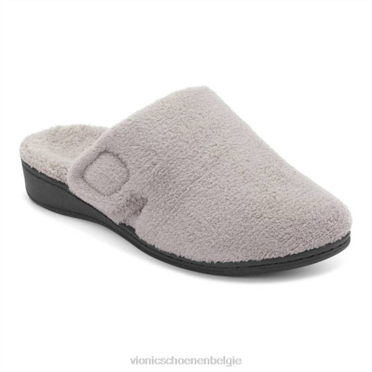 Vionic Gemma muiltjes pantoffels ZND8737 lichtgrijs Vionic belgie