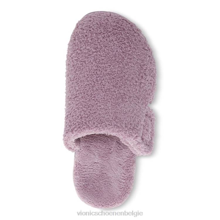 Vionic Gemma muiltjes pantoffels ZND8747 schemerige krullende badstof Vionic sandals