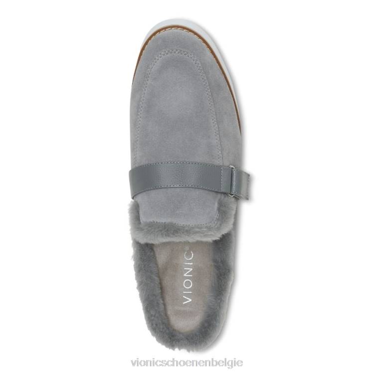 Vionic Kailen muilezel ZND81207 houtskool suède Vionic shoes outlet