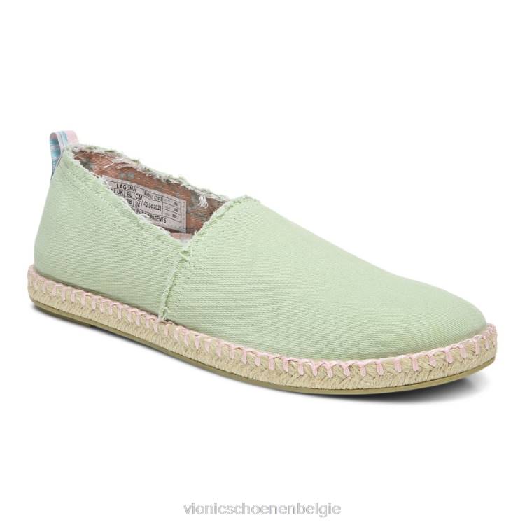 Vionic Laguna-espadrille ZND81272 ijzige spar Vionic verkooppunten