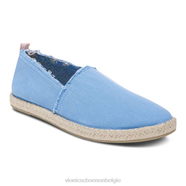 Vionic Laguna-espadrille ZND81273 azuur Vionic belgie