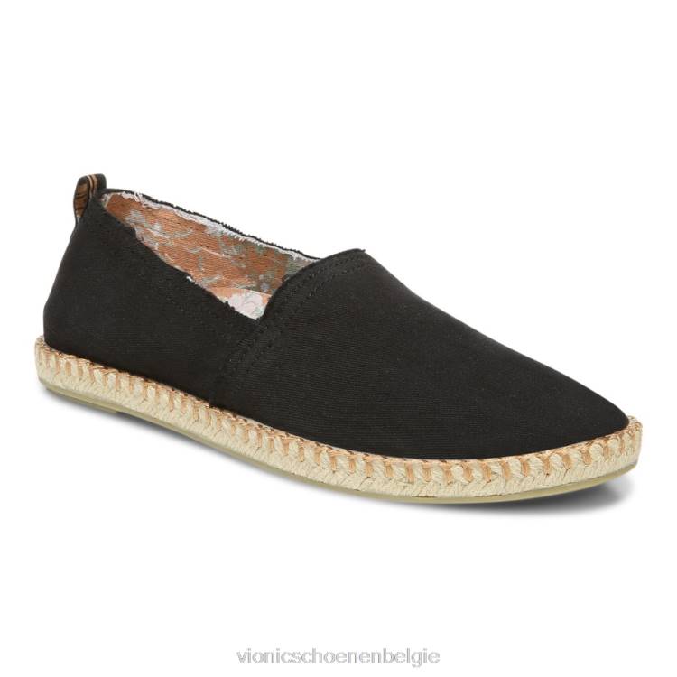 Vionic Laguna-espadrille ZND81275 zwart Vionic chaussures belgique