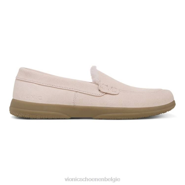 Vionic Lynez-slipper ZND8725 wolkroze suède Vionic chaussures belgique