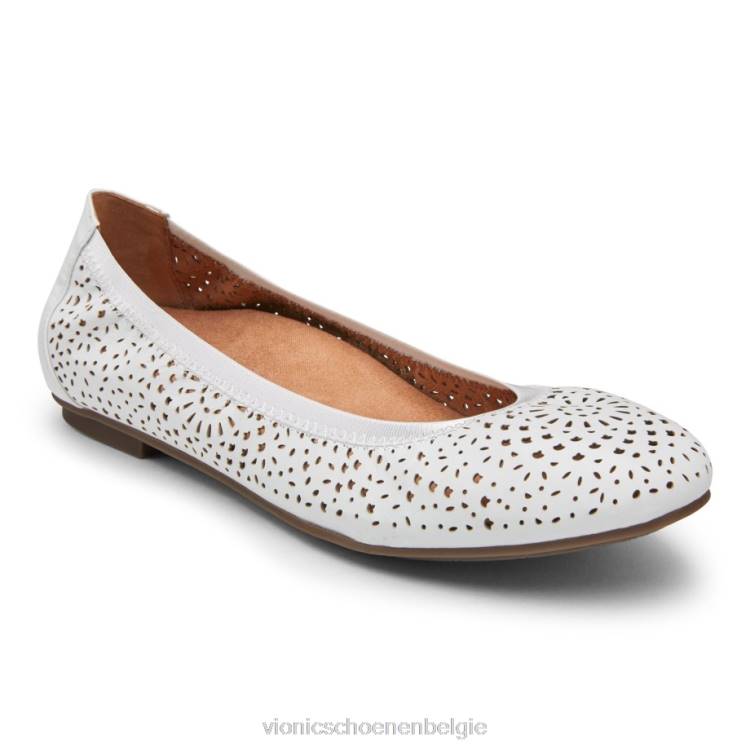 Vionic Robin plat ZND81260 wit Vionic chaussures