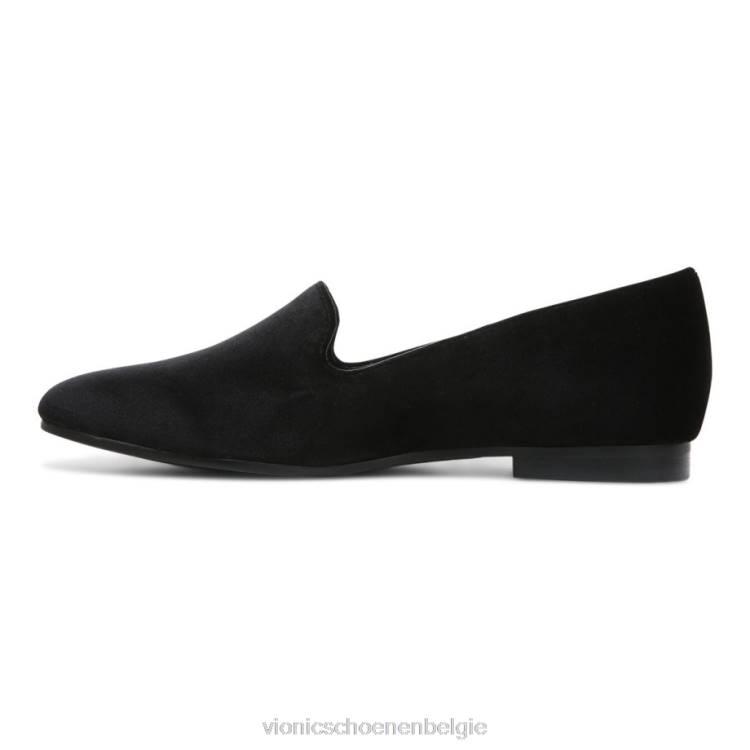 Vionic Willa glijdt plat aan ZND81212 zwart Vionic chaussures belgique