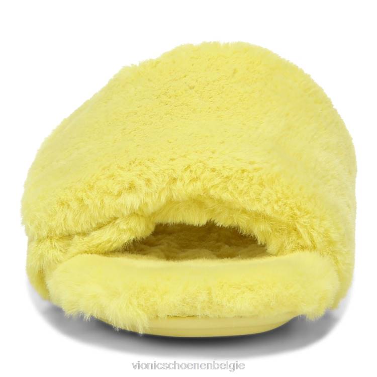Vionic droom pluchen pantoffel ZND8770 kanarie pluche Vionic schoenen