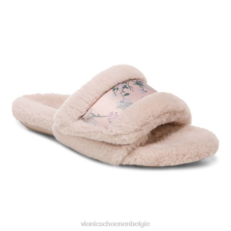 Vionic erma pantoffel ZND8102 perzik botanisch Vionic shoes outlet