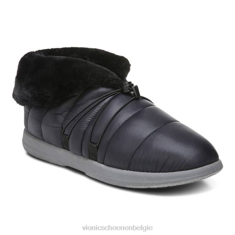 Vionic gabrie pantoffel ZND8114 zwart Vionic schoenen
