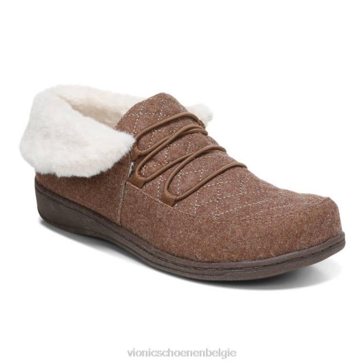 Vionic geloof pantoffel ZND8814 toffee Vionic belgie