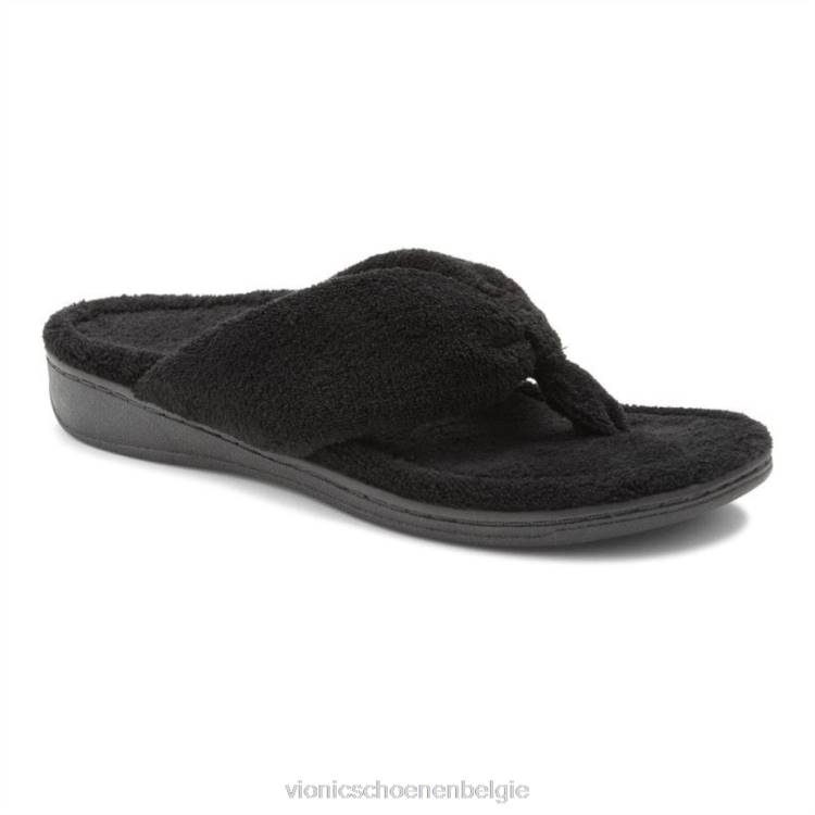Vionic gracie teenslipper ZND8758 zwart Vionic belgie