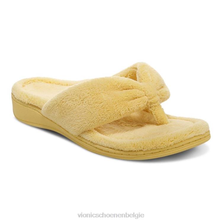 Vionic gracie teenslipper ZND8761 gouden crème Vionic sandals