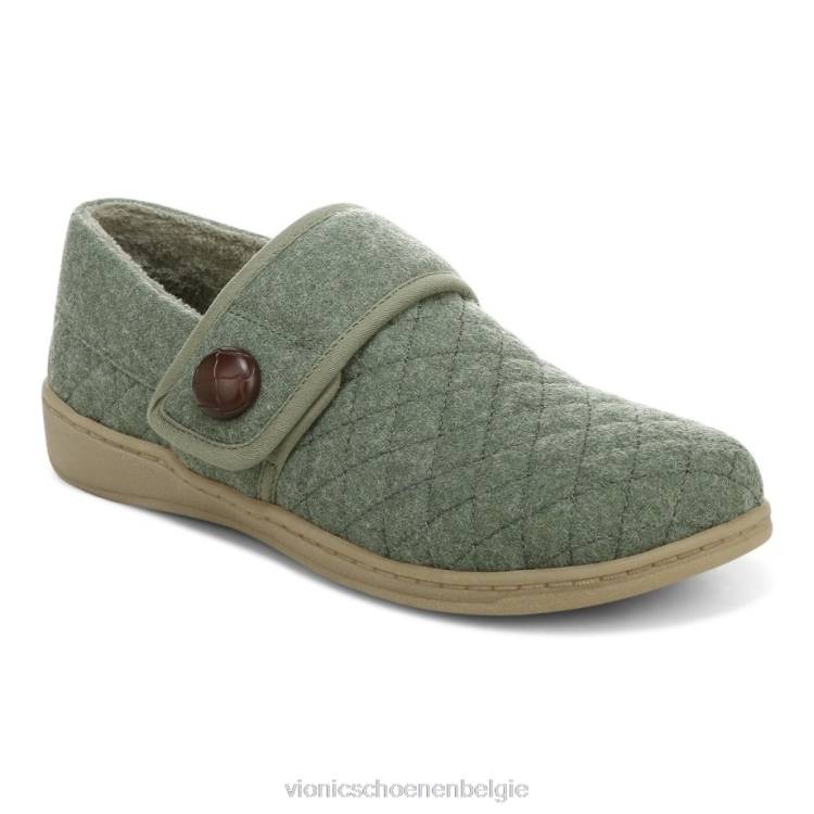 Vionic jackie pantoffel ZND8780 legergroen Vionic chaussures