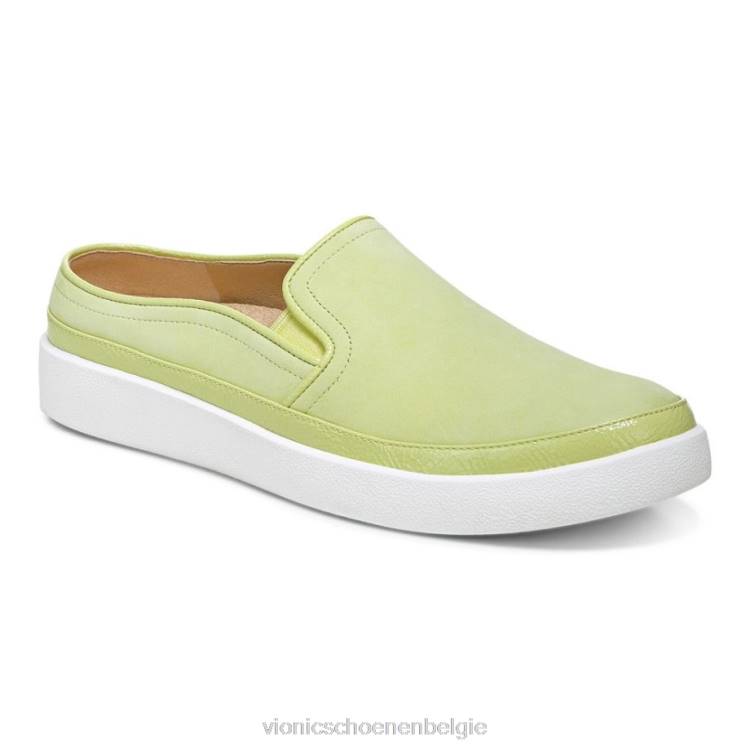 Vionic moeiteloze muilezel ZND8334 bleke limoen Vionic verkooppunten