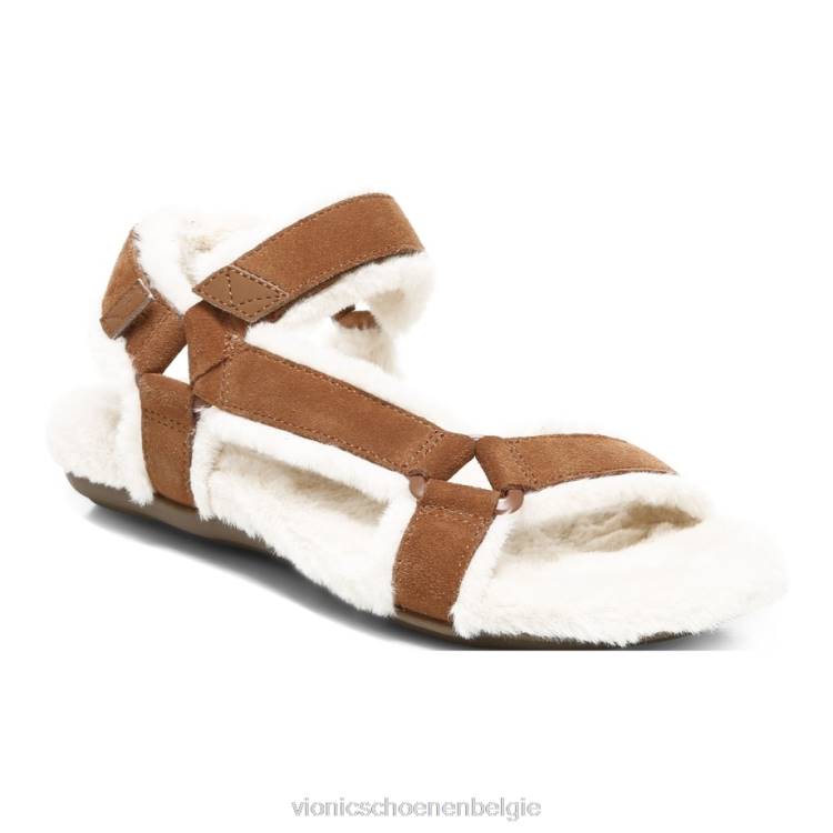 Vionic viva pantoffel ZND8684 toffee Vionic shoes outlet