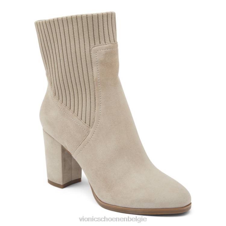 Vionic Kaylee-enkellaars ZND8158 donker taupe Vionic shoes outlet