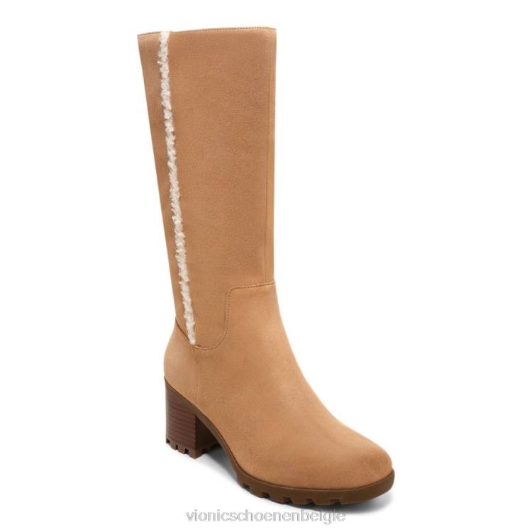 Vionic brenna laars ZND8821 tarwe Vionic chaussures belgique