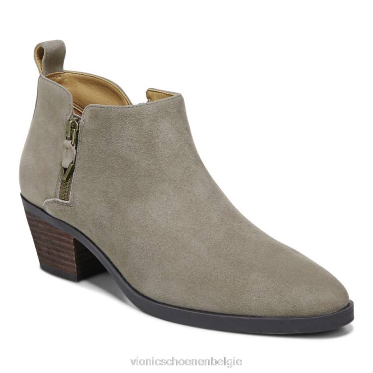 Vionic cecily enkellaarsje ZND8323 steen Vionic shoes outlet