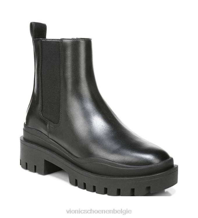 Vionic karsen laars ZND8426 zwart leer Vionic verkooppunten