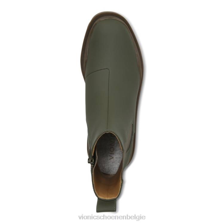 Vionic karsen laars ZND8844 olijf synthetisch rubber Vionic shoes outlet