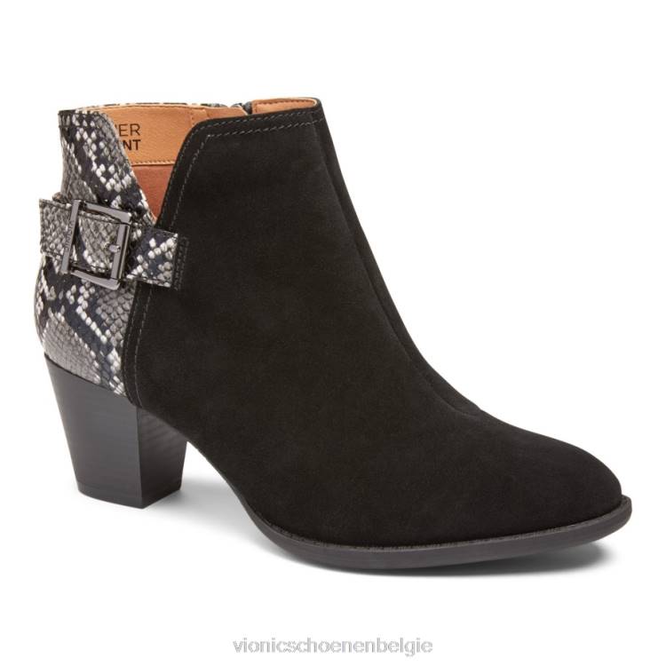 Vionic naomi enkellaarsje ZND8203 zwart Vionic shoes outlet