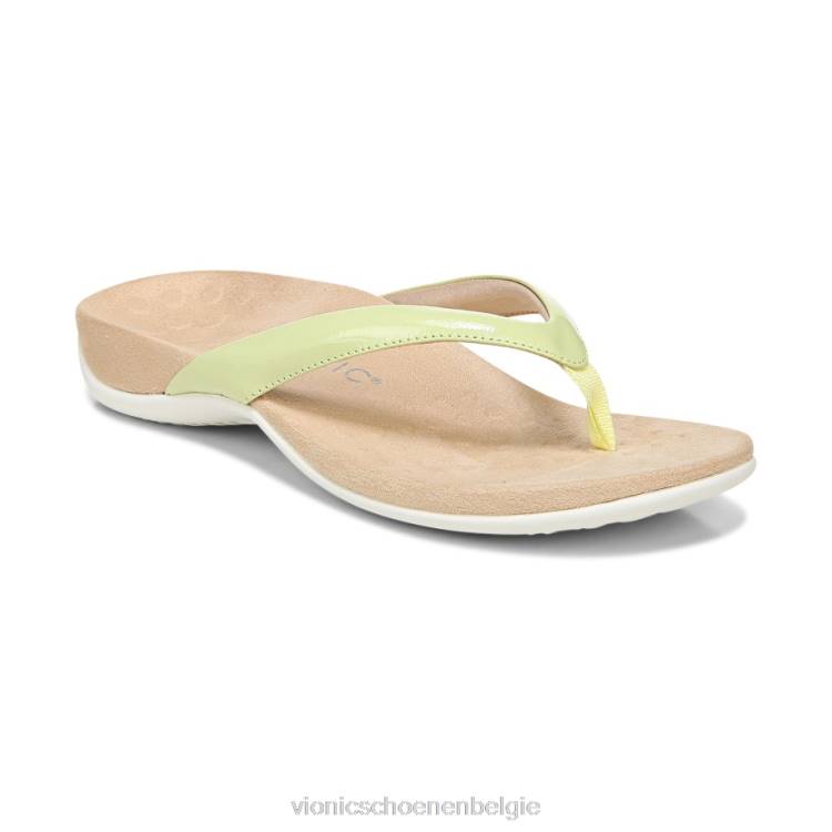 Vionic Dillon teensandaal ZND81365 bleke limoen Vionic schoenen