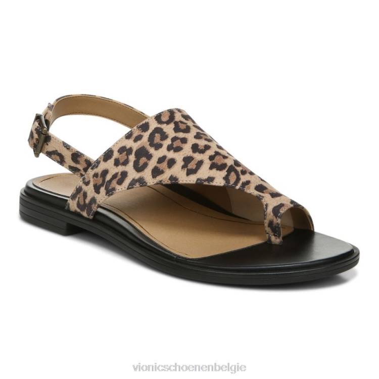 Vionic Ella sandaal met band ZND8343 toffee Vionic shoes outlet