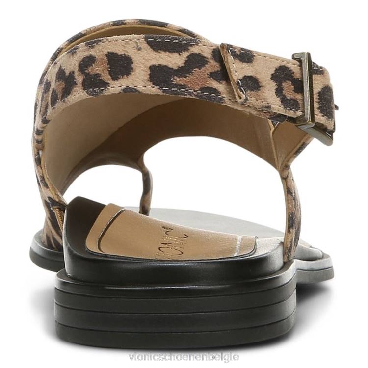 Vionic Ella sandaal met band ZND8343 toffee Vionic shoes outlet